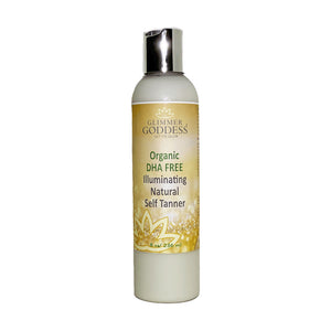 Organic DHA FREE Natural Sunless Tanner - Build a Luscious, Golden Tan