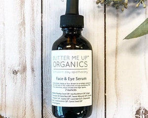 Organic Anti-Aging Face and Eye Serum