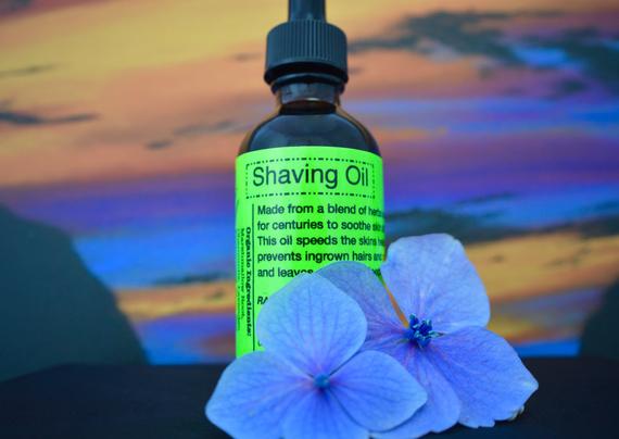 Organic Shaving Oil