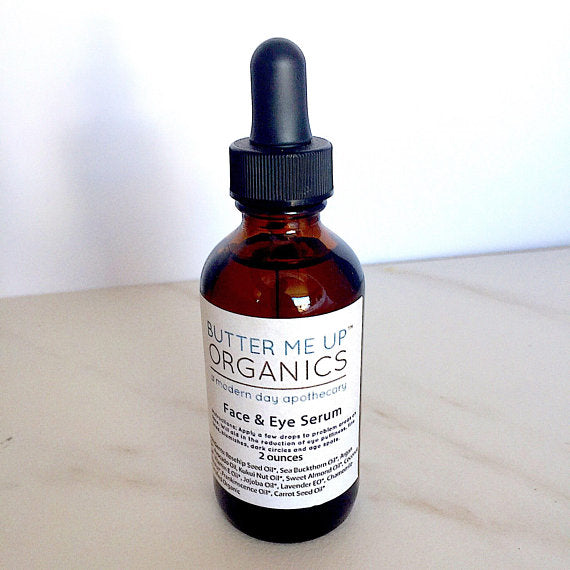 Organic Anti-Aging Face and Eye Serum